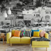 Capri művészi fotóposzter nappaliban